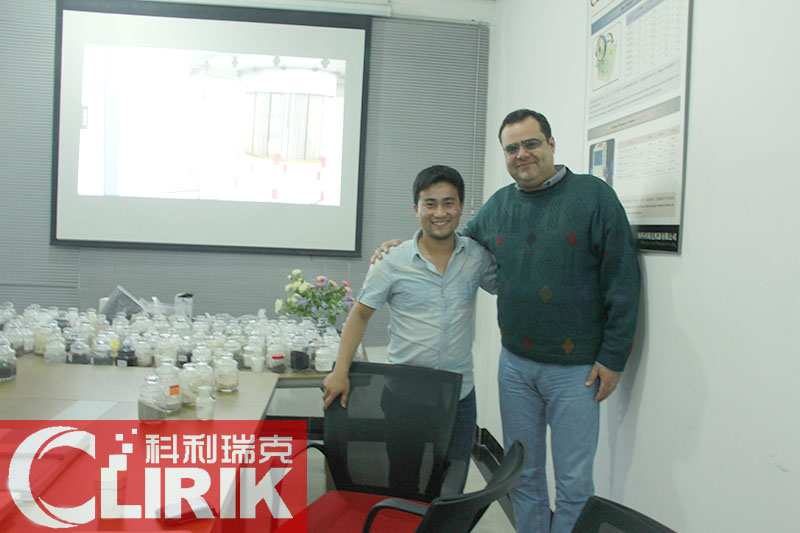 阿曼客戶考（kǎo）察超（chāo）細微粉（fěn）磨設備